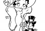 Coloriage à Imprimer Betty Boop 302 Found