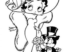 Coloriage à Imprimer Betty Boop 302 Found