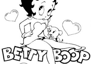 Coloriage à Imprimer Betty Boop 68 Dessins De Coloriage Betty Boop à Imprimer Sur