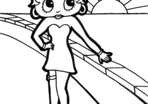 Coloriage à Imprimer Betty Boop Betty Boop 1 Coloriage Betty Boop Coloriages Pour Enfants