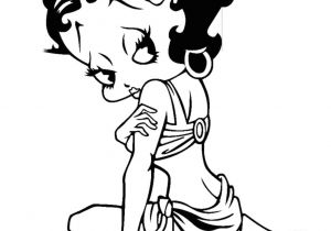 Coloriage à Imprimer Betty Boop Betty Boop 4 Cartoons – Printable Coloring Pages