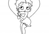 Coloriage à Imprimer Betty Boop Betty Boop Coloriage Betty Boop En Ligne Gratuit A