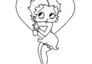 Coloriage à Imprimer Betty Boop Betty Boop Coloriage Betty Boop En Ligne Gratuit A