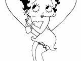 Coloriage à Imprimer Betty Boop Coloriage Betty Boop