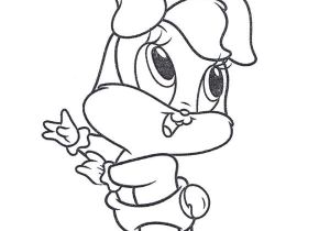 Coloriage A Imprimer Bugs Bunny Baby Girl Bugs Bunny Coloring Page