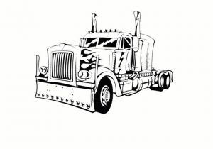 Coloriage A Imprimer Camion Americain Coloriage Camion Americain De Profil Jecolorie