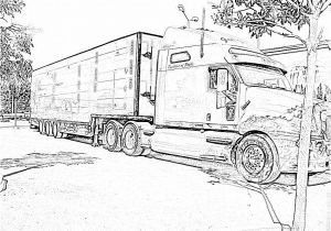 Coloriage A Imprimer Camion Americain Dessus Coloriage Camion Americain A Imprimer