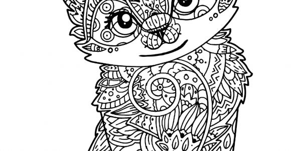 Coloriage A Imprimer Chat Coloriage De Chat En Mandala