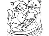Coloriage A Imprimer Chatons Trop Mignons Coloriage De Chat Trop Mignon
