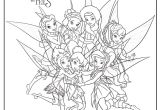 Coloriage à Imprimer Clochette Coloriage Fee Clochette Et Ses Amis A Imprimer