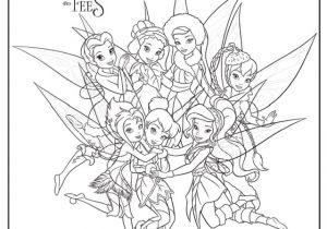 Coloriage à Imprimer Clochette Coloriage Fee Clochette Et Ses Amis A Imprimer