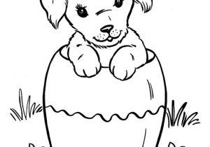 Coloriage A Imprimer D Animaux Trop Mignon Dessin De Chiot Trop Mignon