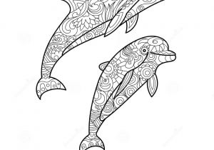 Coloriage A Imprimer Dauphin Imprimer Mandala Animaux Dessin A Imprimer Gratuit
