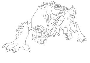 Coloriage à Imprimer De Ben 10 Imprime Le Dessin à Colorier De Ben 10