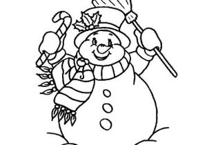 Coloriage A Imprimer De Bonhomme De Neige Coloriage Bonhomme De Neige souriant Dessin Gratuit à Imprimer