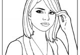 Coloriage A Imprimer De Chanteuse Coloriage Chanteuse Célèbre Dessin Gratuit à Imprimer