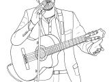 Coloriage A Imprimer De Chanteuse Coloriage De Kendji Girac Kendji Girac Coloring Page