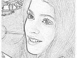Coloriage A Imprimer De Chanteuse Coloriage Violetta Visage Angelique Chanteuse Dessin