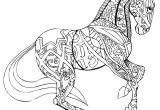 Coloriage A Imprimer De Cheval Gratuit Coloriage Adulte Cheval Par Selah Works Dessin