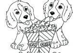 Coloriage A Imprimer De Chien Mignon Dessin De Chiot Trop Mignon