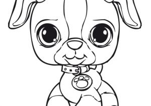 Coloriage A Imprimer De Chien Mignon Dessin De Chiot Trop Mignon