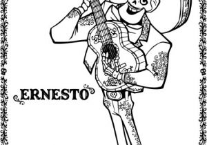 Coloriage A Imprimer De Coco Coloriage Coco Ernesto à Imprimer