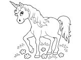 Coloriage à Imprimer De Licorne Dessin A Imprimer Licorne