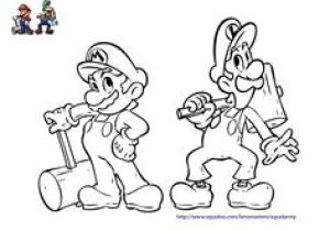 Coloriage à Imprimer De Mario Bros 8 Meilleures Images Du Tableau Coloriage