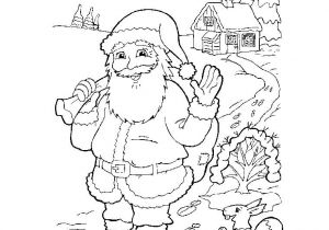 Coloriage à Imprimer De Noel Gratuit Coloriage Pere Noel Et Sa Hotte Dessin