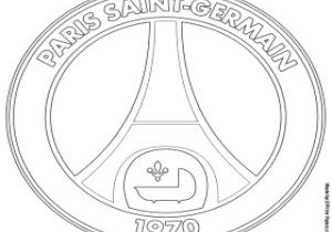Coloriage A Imprimer De Paris Saint Germain Coloriage Emblème Du Paris Saint Germain à Imprimer