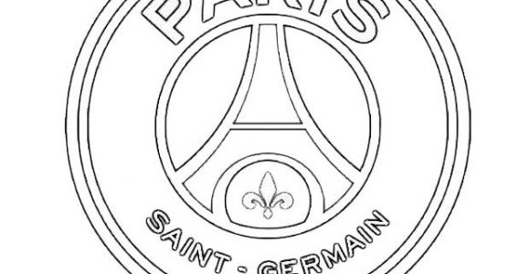 Coloriage A Imprimer De Paris Saint Germain Coloriage Paris Saint Germain écusson Du Club