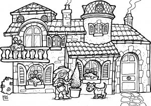 Coloriage à Imprimer De Paysage Paysage Gratuit élégant Coloriage Paysage Hiver
