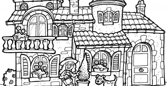 Coloriage à Imprimer De Paysage Paysage Gratuit élégant Coloriage Paysage Hiver