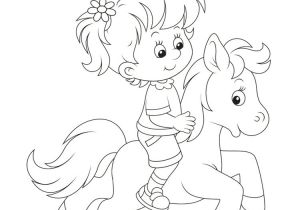 Coloriage à Imprimer De Poney Coloriage Poney Dessins à Imprimer
