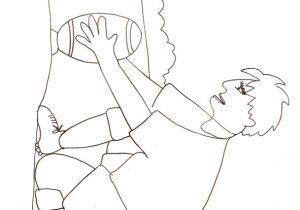 Coloriage A Imprimer De Rugby Coloriage Sur Le Rugby 6 Coloriage D Un Joueur De Rugby