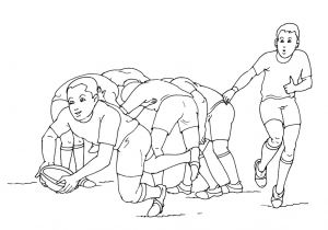 Coloriage A Imprimer De Rugby Coloriages à Imprimer Sports Numéro