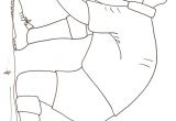 Coloriage A Imprimer De Rugby Rugby Coloriage D Un Joueur De Rugby Plaçant Le Ballon