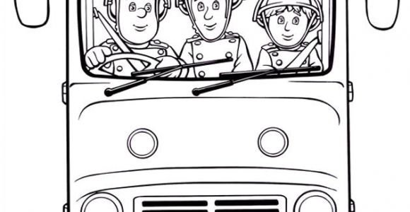 Coloriage A Imprimer De Sam Le Pompier Coloriage Sam Le Pompier à Colorier Dessin à Imprimer
