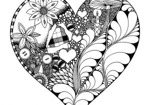 Coloriage A Imprimer De St Valentin Coloriage De Coeur D Amour