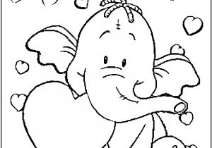 Coloriage A Imprimer De St Valentin Image Detail for Heffalump Valentine Coloring Page Of