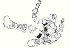 Coloriage A Imprimer Deadpool 10 Brillant Deadpool Coloriage S
