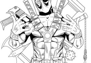 Coloriage A Imprimer Deadpool Deadpool Coloriage Nice Coloriage Deadpool 8 Jecolorie