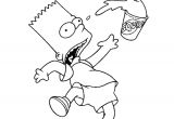 Coloriage à Imprimer Des Simpson Coloriage De Simpson De Noel Az Coloriage