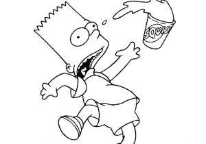Coloriage à Imprimer Des Simpson Coloriage De Simpson De Noel Az Coloriage