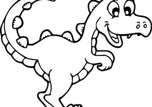Coloriage A Imprimer Dinausaure Coloriage Dinosaure Facile à Imprimer Sur Coloriages Fo
