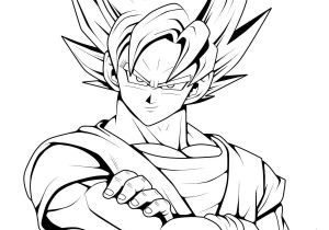 Coloriage A Imprimer Dragon Ball Z Gratuit Super Saiyan Dessin Facile Dragon Ball