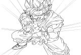Coloriage à Imprimer Dragon Ball Z Sangoku élégant Coloriage Dragon Ball Z Sangoku Super Sayen