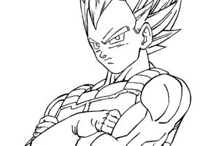 Coloriage à Imprimer Dragon Ball Z Vegeto Coloriage Dragon Ball Z Ve A Super Sayen