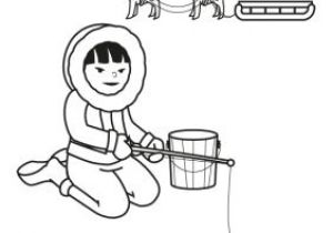 Coloriage à Imprimer Enfant 3 Ans Coloriage Esquimau   Imprimer