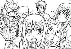 Coloriage à Imprimer Fairy Tail Coloriage Fairy Tail Manga 12 Jecolorie